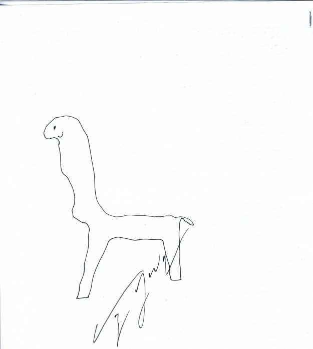 U.S. Congressman Tim Walz's giraffe