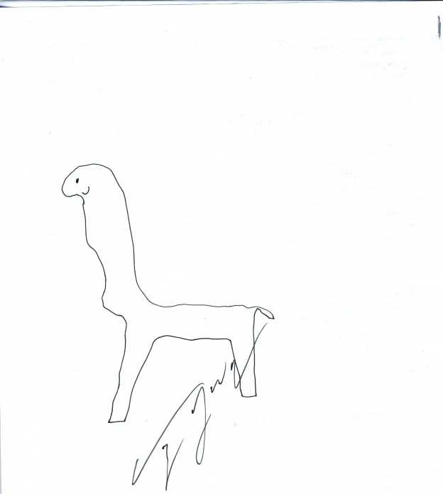 U.S. Congressman Tim Walz's giraffe