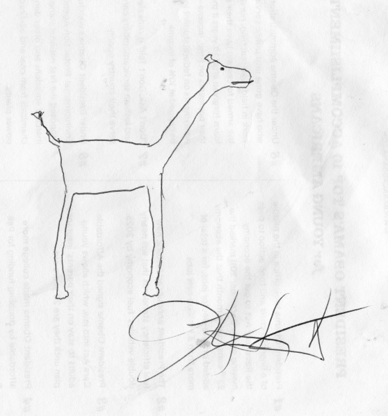 Actor Josh Hartnett Cannot Draw A Giraffe