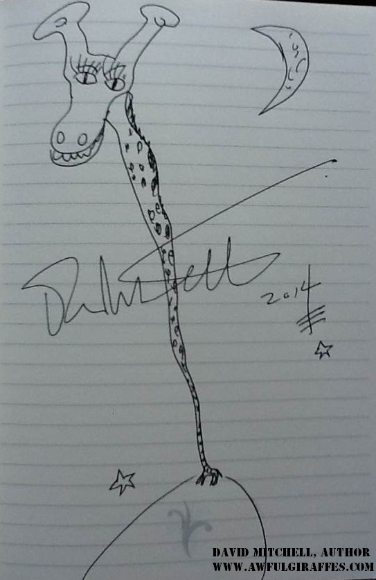 David Mitchell Awful Giraffe